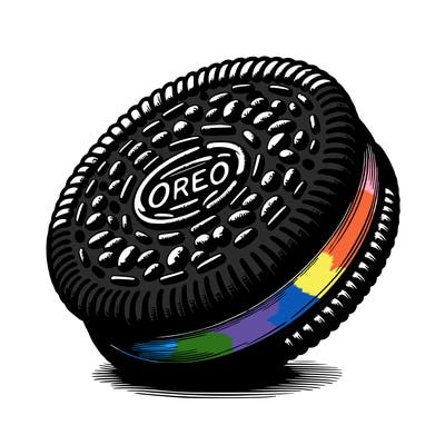 realistic oreo