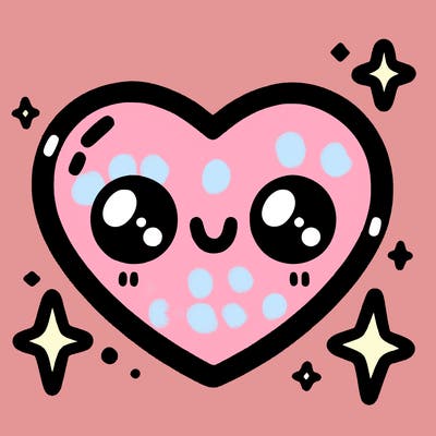 really easy plain heart