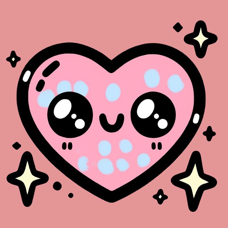 really easy plain heart