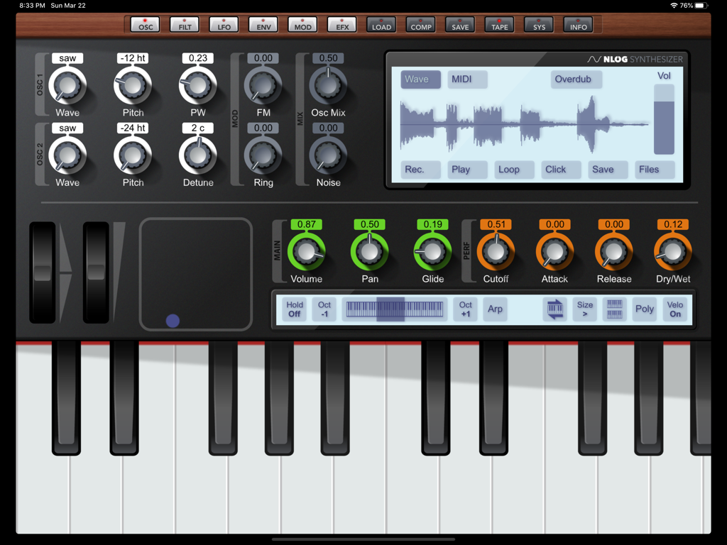 NLogSynth PRO - Music App | MWM