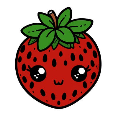 cute strawberry