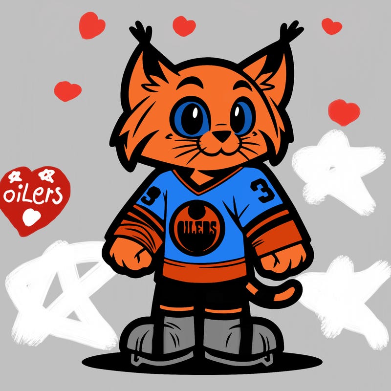 hunter the oilers mascot