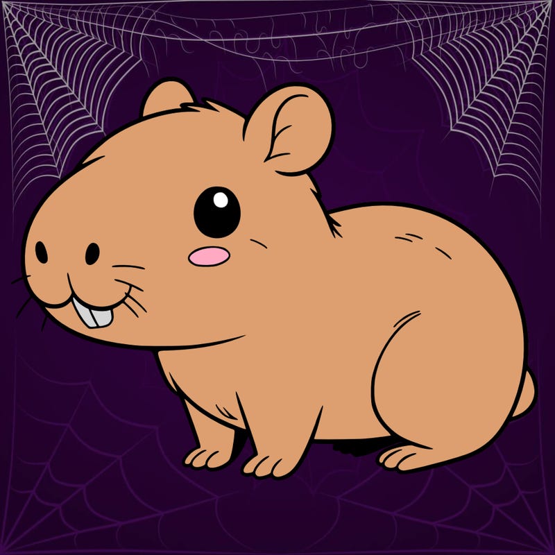 cute capybara