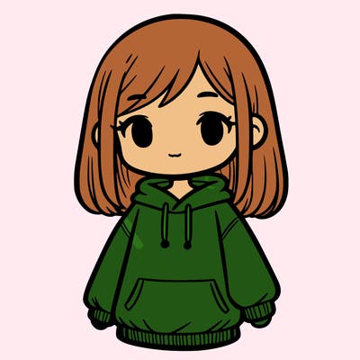 girl with sweatshirt