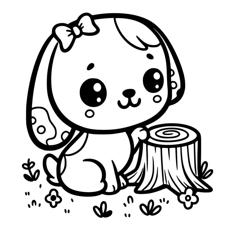 easy drawing to color