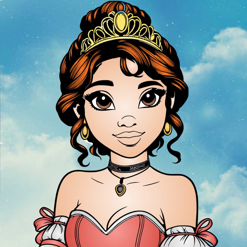 realistic princess tiana