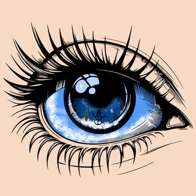 realistic eye