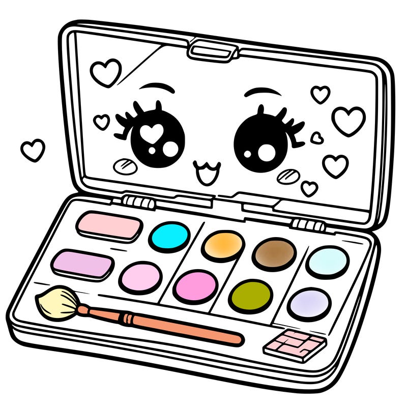 makeup pallet