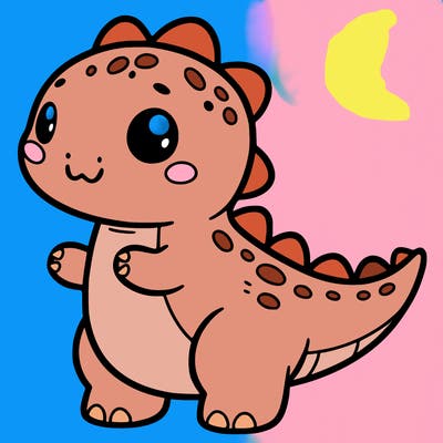 cute dino