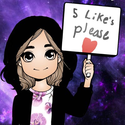 realistic girl holding up a sign