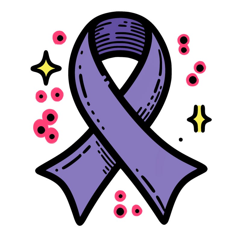ribbon symbol of national breast cancer awareness month