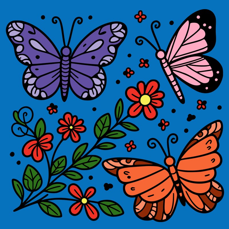 butterflies