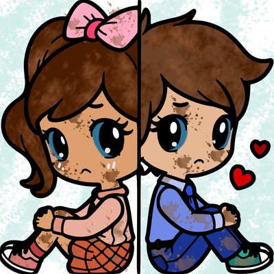 girl boy split