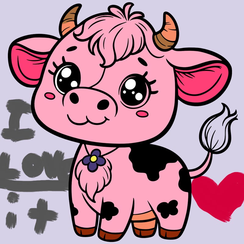 cute cow