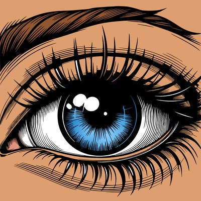 realistic eye
