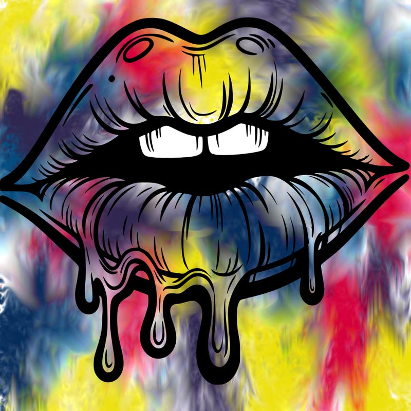 lips that look realistic and drip