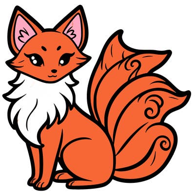 fox white nine tailes