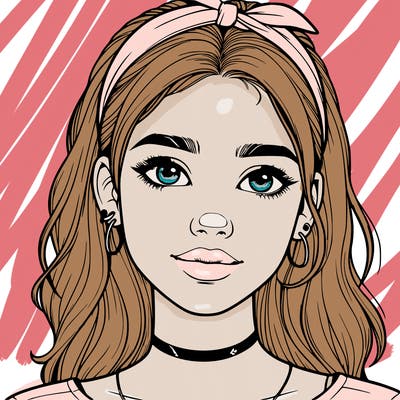 realistic teenage girl