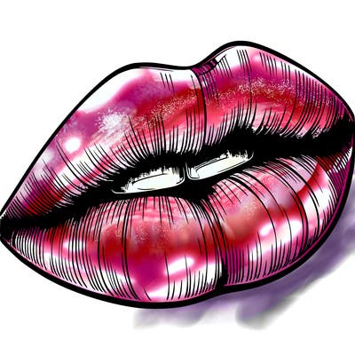 realistic lips