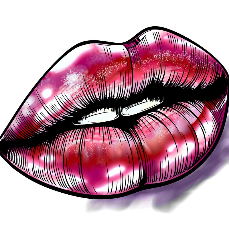 realistic lips