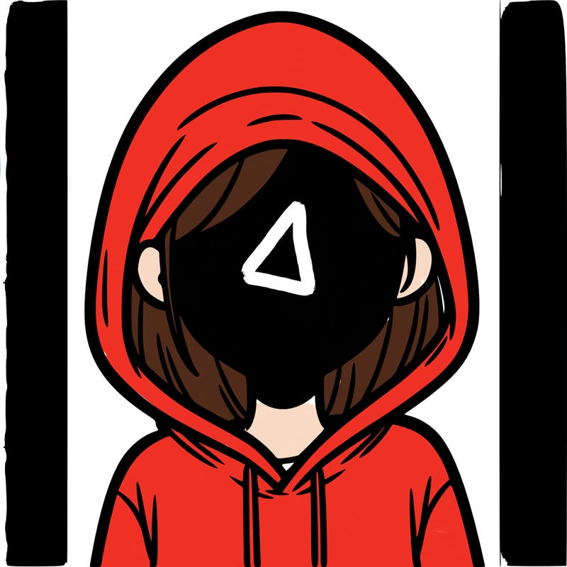 faceless girl in a hoodie