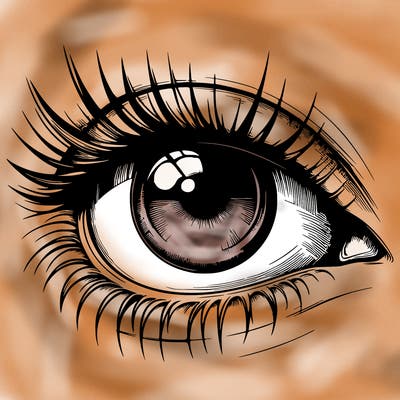realistic eye