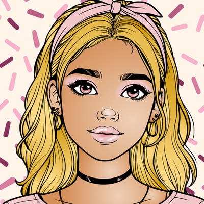 realistic teenage girl