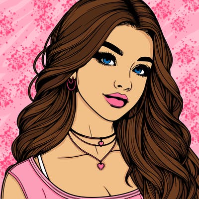 detailed realistic girl