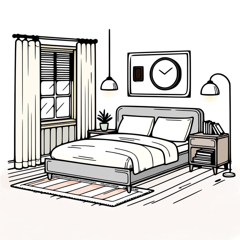 minimalist bedroom