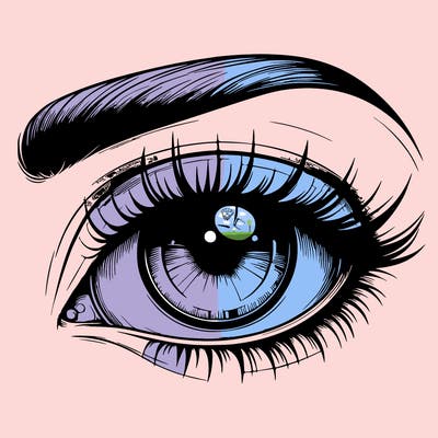 realistic eye