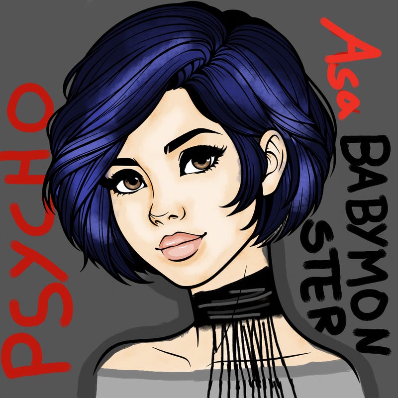 realistic woman with short styled hair