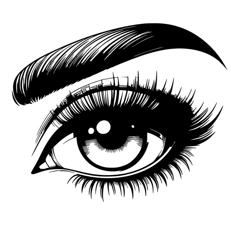 realistic eye beauty