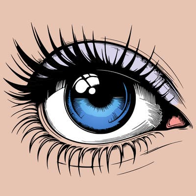 realistic eye