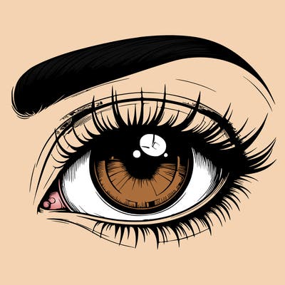 realistic eye