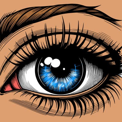 realistic eye