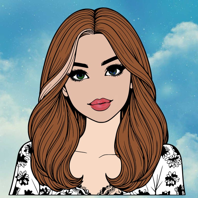 realistic beautiful girl