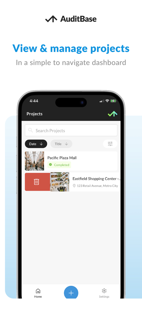 AuditBase: Project Report Tool - Productivity App | MWM