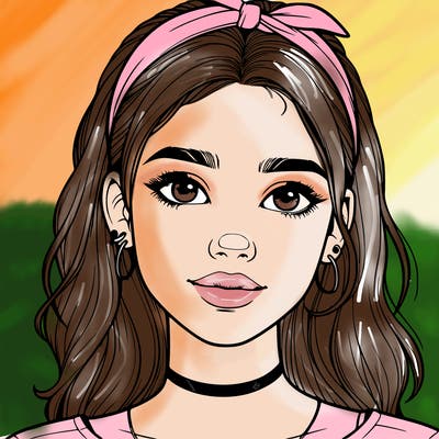 realistic teenage girl