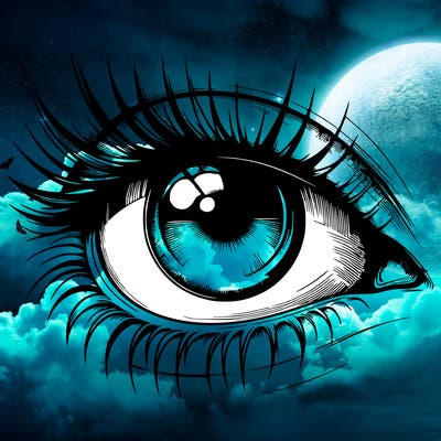 realistic eye