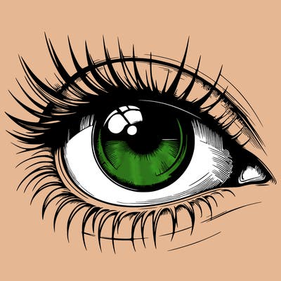 realistic eye