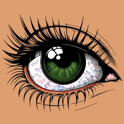 realistic eye