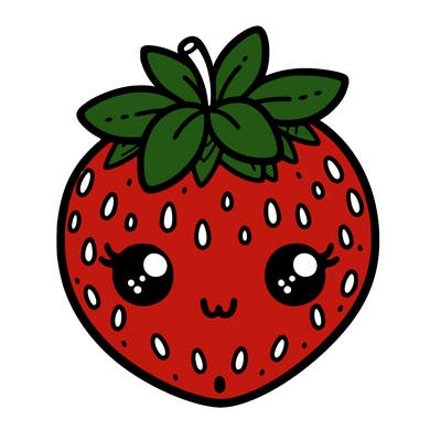 cute strawberry