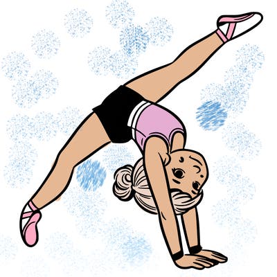gymnastics girl