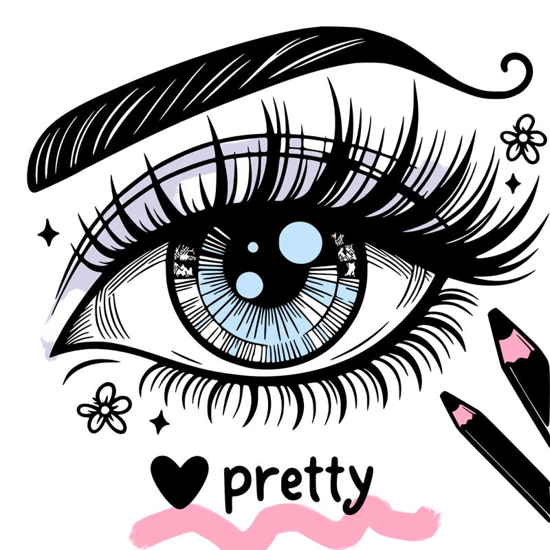 pretty eye
