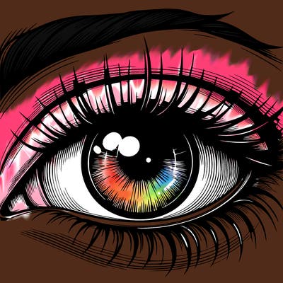realistic eye
