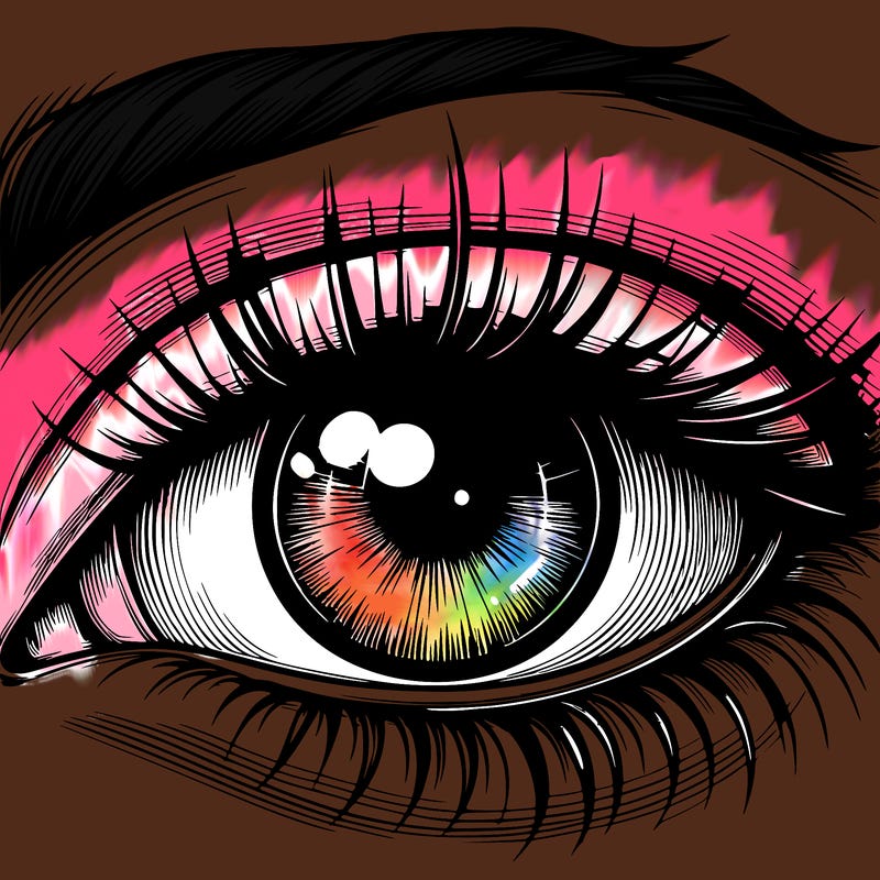 realistic eye
