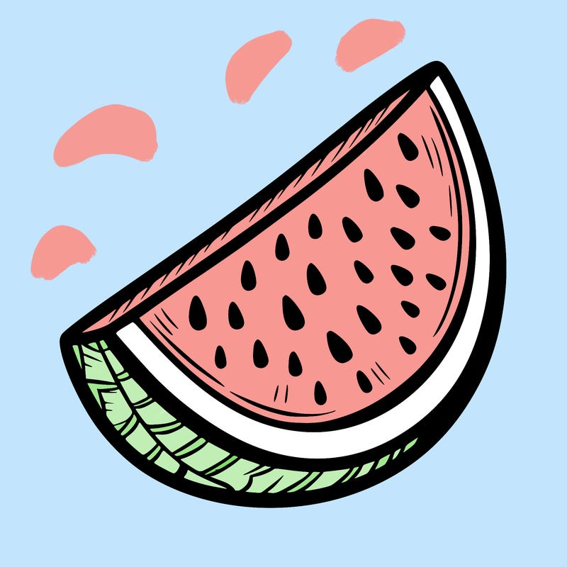 watermelon slice