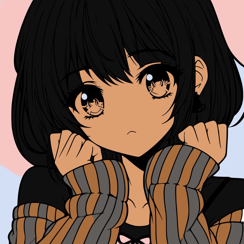 beautiful anime girl