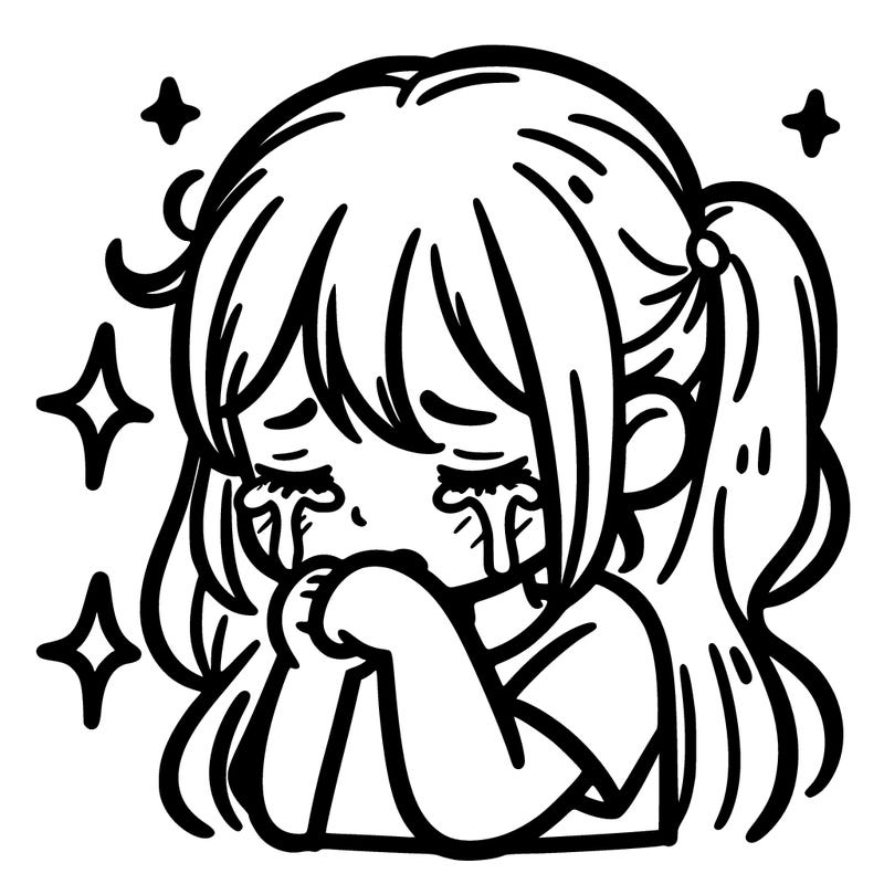 crying girl