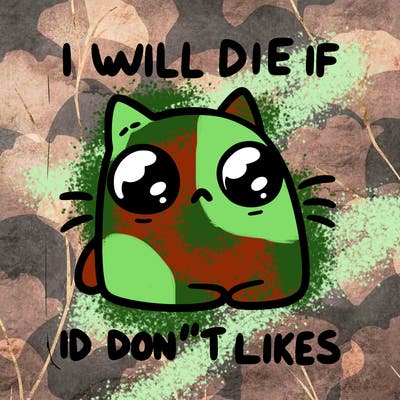 a cat that will die if we don’t get 10 likes